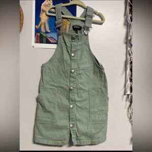 Girls denim Dkny button up dress